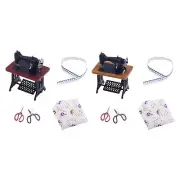 Dollhouse Sewing Machine Miniature Furniture 1:12 Adorable Mini Sewing Machine