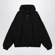 [Fear of God Essentials] Black Zip Sweatshirt With Logo XXS Black