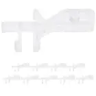 10 Pcs Window Blind Accessories Vertical Clips Curtain Valance Blinds to Fit