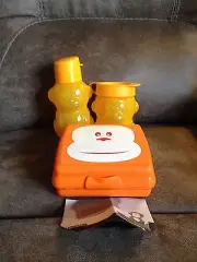Tupperware (new) 3 PC MONKEY SNACK/DRINK CONTAINERS