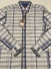 Robert Graham “Norton” NWT Rare Shirt XL