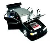 1:18 Biante Ford EB Falcon Satin Black From 2012 Diecast Magazine Exclusive