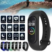 Bluetooth Smart Fitness Bracelet Fitbit Style Heart Rate Monitor Watch Wristband