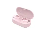 Bluephonic True Wireless Earbuds Bluetooth 5.0 HD Sound in Ear Totally Wireless Earphones Play Auto Pairing Sport Headset-Pink