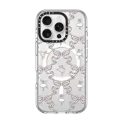 iPhone 16 Pro Clear Case MagSafe Compatible Ballerinas & Bows