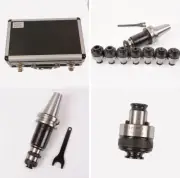 BT40 GT12 110L tapping collet set Tool Holder workholding with 7pcs collets