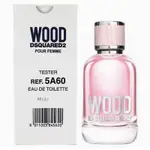 DSQUARED2 WOOD 天性女性淡香水 100ML TESTER/1瓶-公司正貨