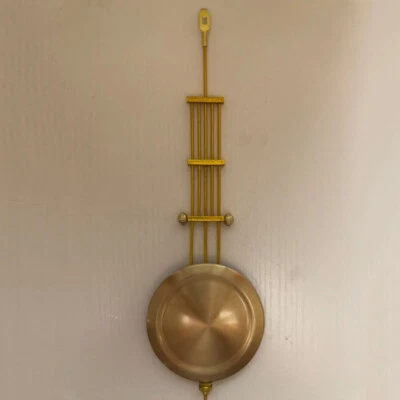 1PC Traditional Gold Clock Pendulum Movement DIY Replacement Part 30cm/40cm Long
