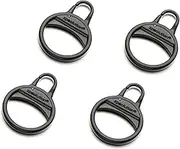 Zpsolution Zipper Ring Pulls Zipper Tab Replacement for Luggage Suitcase Backpack Handbags Boots Jackets