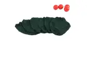 Deluxe Nylon Ranger Green Pool Snooker billiard Table Pockets Nets Set Thick