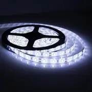 Waterproof Cool White 12V LED Strip Lights Camping Caravan Light 5M