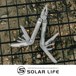 LEATHERMAN Rebar銀色工具鉗(尼龍套).多功能工具鉗 戶外萬用刀 隨身折疊工具組 美國工具刀鉗