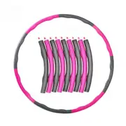 Foam Padded Weighted Waist Fitness Hula Hoop Body Massage Exercise Hoola