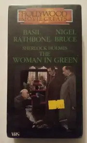 Sherlock Holmes: The Woman In Green, 1945 Film, VHS 1985, New Sealed.