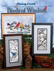Cross Stitch Pattern ~ BIRDS of WISDOM ~ Stoney Creek Collection ~ 3 Designs