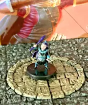 Gnome Mad Prophet D&D Miniature Dungeons Dragons Deep wizard cleric warlock 15 Z