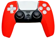 Silicone Grip Covers For PS5 Controller Skin - Red Sox