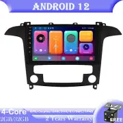 9"Android 12 Head Unit Radio GPS SAT Navi Carplay BT DVR for Ford S-Max 07-15 (for: Ford)