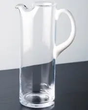 Barski Glass Straight Sided Glass Pitcher