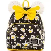 Loungefly Minnie Mouse Daisies Mini-Backpack New With Tags