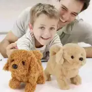 Realistic Smart Plush Dog Toy, Walking & Talking Electric Robot Pet for Kids, Ch