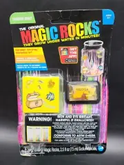 The Original Magic Rocks Treasure Chest Instant Crystal Growing Kit New