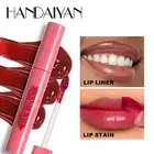 6 Colors Matte Peel Off Lip Gloss Transfer Proof Tint Velvet Liquid Lipstick