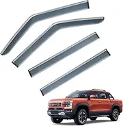 Axinda Car Window Visors Fit for BYD Shark 6 2024-2025, Wind Deflector, Rain Shield Protector, Sun Visor Cover, Window Sun Visor, Set of 4 Pieces