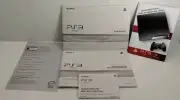 Sony Playstation 3 EN/FR Support Manual, Blu-ray Manual, Quick Start Guide (New)