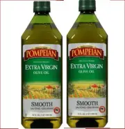 2-Pack Pompeian Smooth Extra Virgin Olive Oil 32 oz or 2 Liters Each
