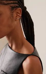 [Marie Mas] Ocean Tide 18K Rose Gold Diamond Ear Jewel