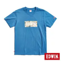 在飛比找momo購物網優惠-【EDWIN】男裝 迷彩BOX短袖T恤(灰藍色)