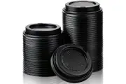1000 Plastic Coffee Cup Lids Suits 8oz/10oz Cups Takeaway Take Away Bulk 80mm