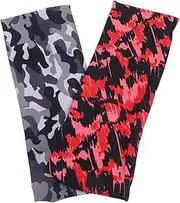 [ARTSEWPLY] 2pcs Women's Fashion Headbands Wide Fabric Headbands for Yoga Running Workout Balaclava Style Hair Control Bands