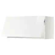 METOD wall cabinet horizontal, white/Ringhult white, 80x37x40 cm