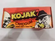 Kojak Trading Cards Unopened Full Box 48 packs 1975 Monty Gum Holland