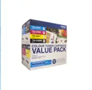 Genuine Brother TN240 4 Colour Value Pack Cyan Magenta Yellow Black Big discount
