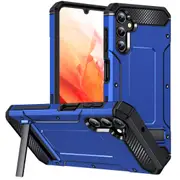 MCC Shockproof Samsung Galaxy A13 4G Heavy Duty Case Cover Stand A135 [Dark Blue]