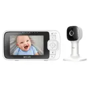 Oricom OBH430 Nursery Pal 4.3" Smart HD WiFi Baby Monitor w/ Night Light