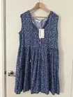 Sage X Clare Blue Viny Ditsy Mini Dress 10