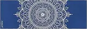 Hand Woven 100% Cotton Yoga Mat- Thick Handloom Made in India- for Gym Floor Exercise - Runner for Bedroom