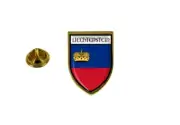 pins pin's flag national badge backpack hat shield world liechtenstein