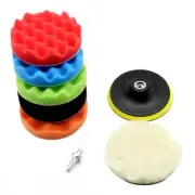 Versatile Polishing Kit for Auto Detailing 8pcs 5 Inch Buffing Pads for Drill