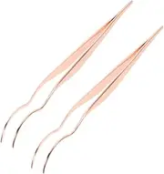 [HONMEET] Eyelash Curler Aid Tweezers Lash Extension Tool Set Multi-functional Lash Applicator for Special Occasions