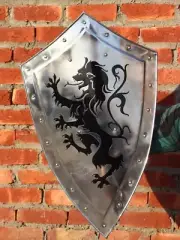 Medieval Knight Dragon Crusader Templar Cosplay Shield