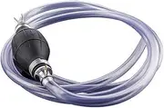 Daseeme Gas Siphon Pump Hand Fuel Transfer Pump with 6.6 Ft Hose Portable Manual Siphon Pump for Water, Gasoline