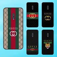 在飛比找蝦皮購物優惠-Oppo K3 手機殼黑色邊框 Gucci 品牌時尚