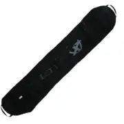 ANTICORP 165 CM NEOPRENE SNOWBOARD COVER SLEEVE BLACK WITH BLACK BINDING