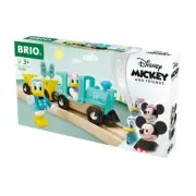 Brio 32260 Donald & Daisy Duck Train 3+ NEW Blue Steam Engine & Wagon 4 Pieces