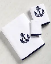 Montague & Capulet Anchor 3pc Towel Set